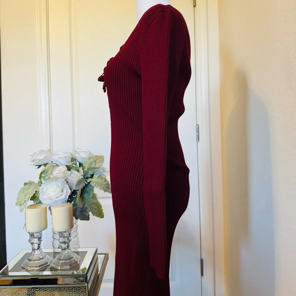NWT Michael Kors Elegant Long Sleeve Dress